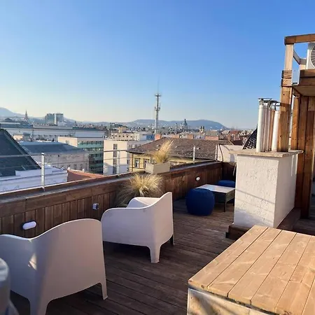 Appartement Rose Cosy Tiny With Shared Rooftop Terrace And Jacuzzi Mk2 *