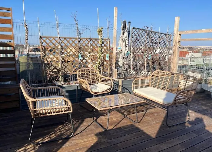 公寓 Rose Cosy Tiny With Shared Rooftop Terrace And Jacuzzi Mk2 *