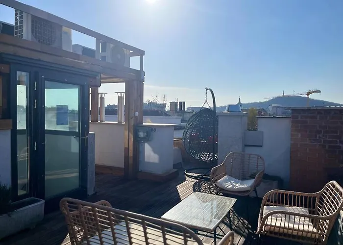 Apartament Rose Cosy Tiny With Shared Rooftop Terrace And Jacuzzi Mk2 Budapesta